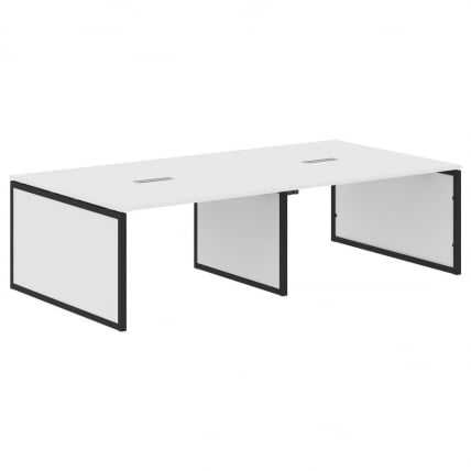 Конференц-стол КСТЕН-КП КСКПСCТ 2714 Белый Антрацит / XTEN-QP XQPSCT_0