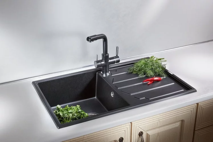 Кухонная мойка ГРАНУЛА 8601 Брют / GRANULA_1