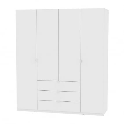 Шкаф распашный Р-198х180х60-3-ТР(Белый) / R-198х180х60-3-TR(Белый)_0