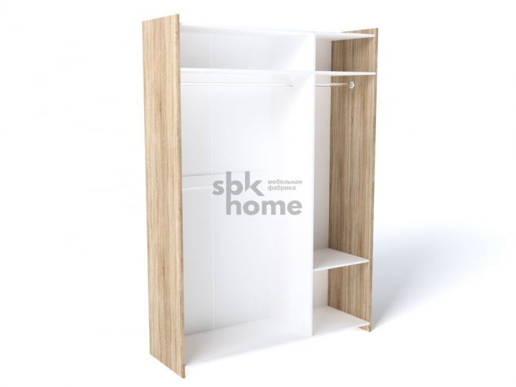 Шкаф 3-х дверный, Магнолия (1598*558*2280) Бардолино, 10812_1