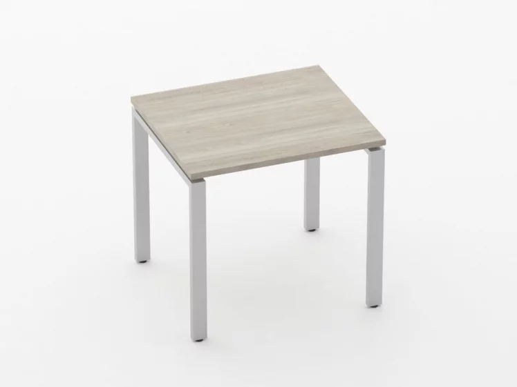 Стол прямой Дека П-обр. каркас 7.07.08  Дуб Сантана светлый / Deka_0