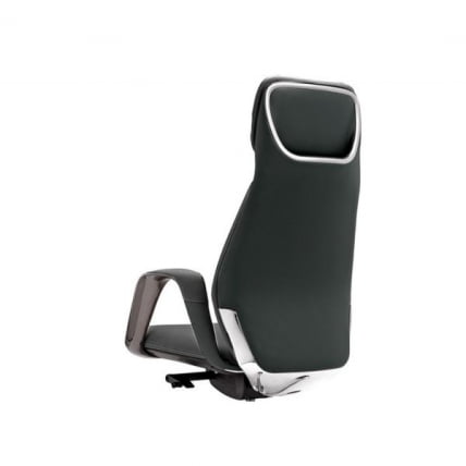 Эргономичное кресло руководителя Еурека ОC07 СЕРЕНЕ (Наппа кожа), черное / Eureka OC07 SERENE (Nappa_6