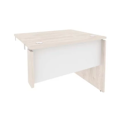Стол-приставка правый к опорным элементам ОНИКС О.СПР-1.8Р Денвер Светлый/Белый / ONIX O.SPR-1.8R_0
