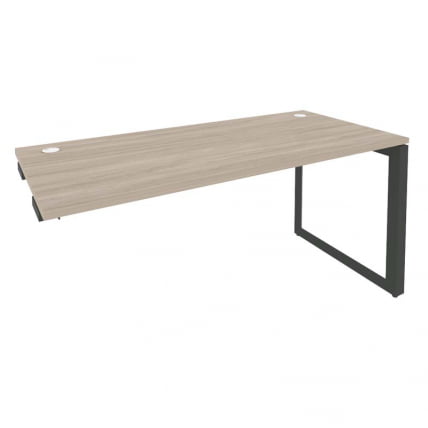 Стол-приставка на О-образном м/к к опорным элементам ОНИКС О.МО-СПР-4.7 Дуб Аттик/Антрацит / ONIX O.MO-SPR-4.7_0