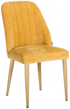 Стул Ален Желт/Натуральный Дуб / Alen_0