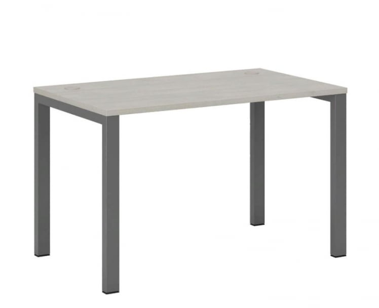 Стол письменный на металлоопорах Нев Лине НЛН36312124 Дуб шамони светлый / New Line NLN36312124_0