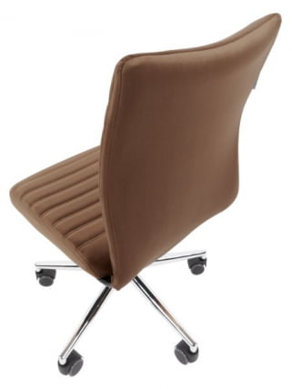Офисное кресло CХАИРМАН 033 велюр Коричневый / CHAIRMAN_1
