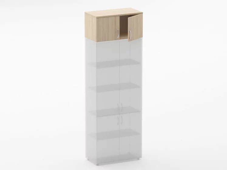 Антресоль широкая Глассй 6.04.131 Бук светлый / Glassy_1