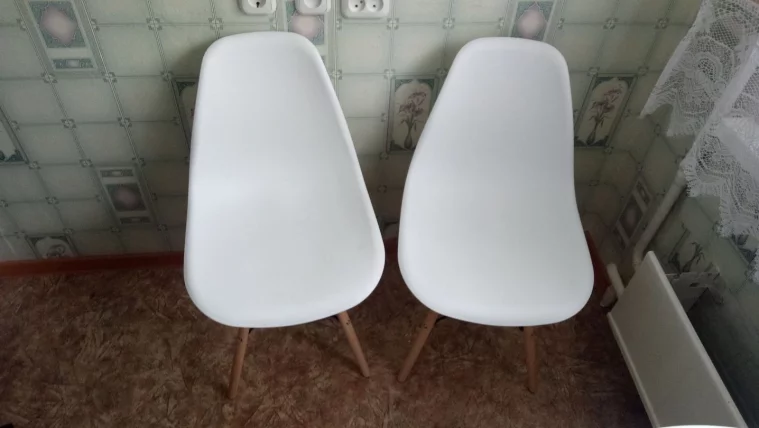 Стул для кухни Еамес СC-001 Белый / Eames SC-001_3