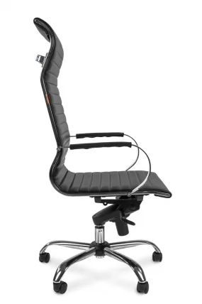 Кресло для руководителя Чаирман 710 Черное экопремиум / Chairman_2