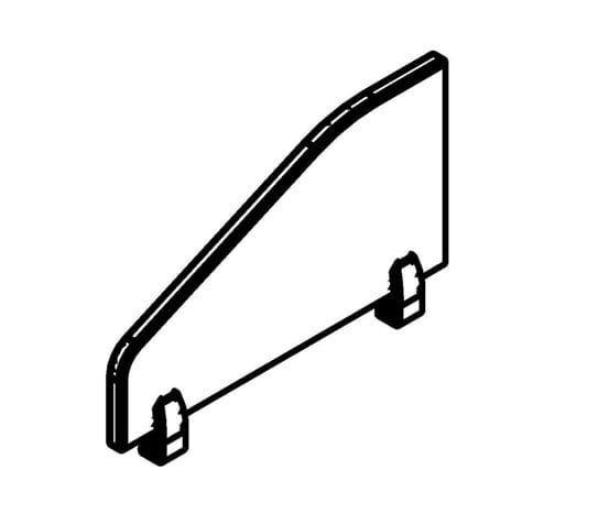 Экран боковой КСБЛ 653 Дуб сонома / XBL_1