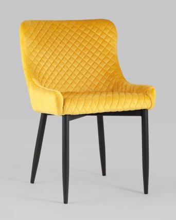 Стул мягкий Ститч велюр  (Оранжевый)_1