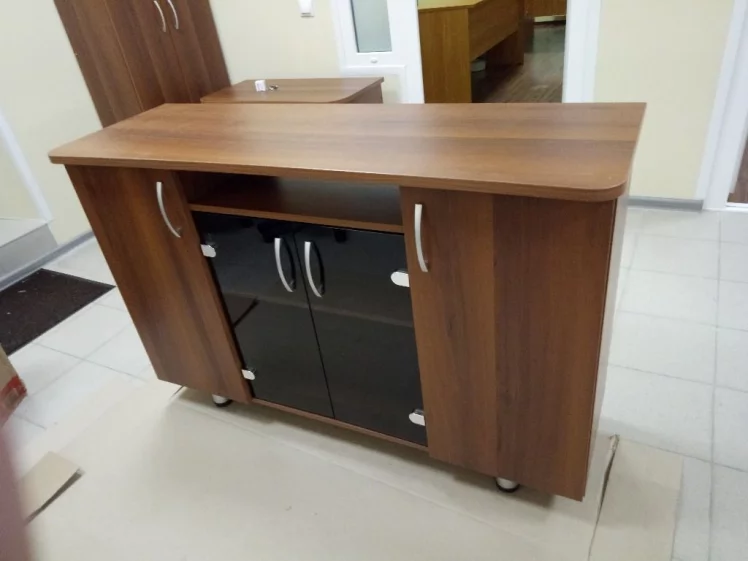 Тумба Лидер 82.07 Орех Пегас_3