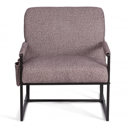 Кресло Чарли ЛУКС/Чарли Люкс велюр/букле, ВТ шапе воод росе, 70х80х82 см / Charli LUX/Чарли VT shape wood rose,_4