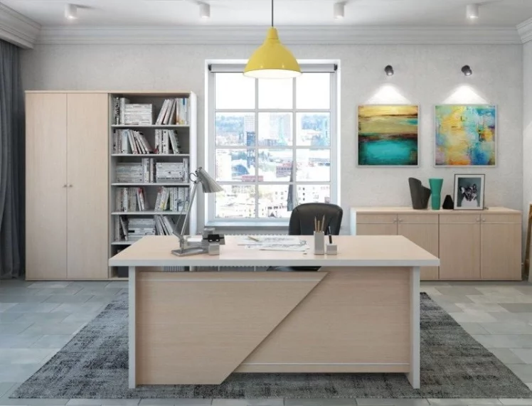 Стол письменный 190 ЗОМ27510202 Дуб шамони светлый / ZOM27510202_2