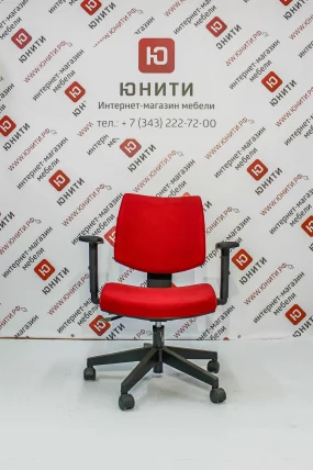 Кресло офисное (ВБ13) Трек выставочный образец Красное / Trek_0