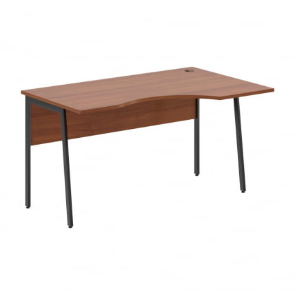 Стол эргономичный правый ИМАГО Плус СА-2П(Пр) Орех французский Антрацит / IMAGO Plus СА-2P(Пр)_0