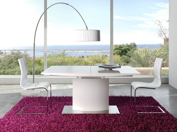 Стол обеденный ДУПЕН ДТ-01 (160) Белый / DUPEN DT-01_1