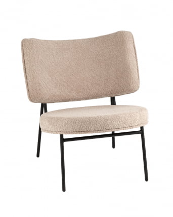 Кресло Дистриcт Лоунге букле Капучино / District Lounge_0