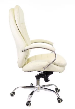 Кресло для руководителя Еверпроф Валенсиа М Экокожа Бежевый / Everprof Valencia M_1