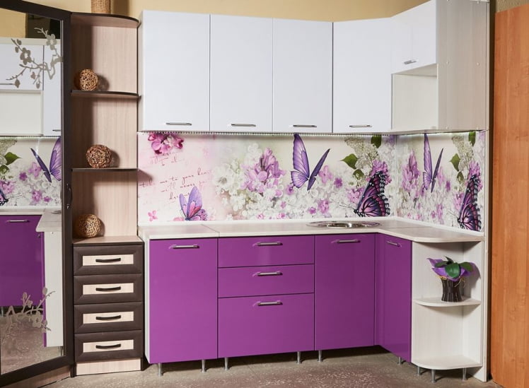 Глянцевый фартук (МДФ) АГ 08 / AG_3