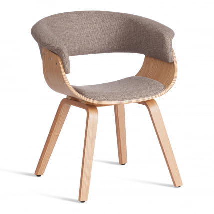 Стул ВИМТА (мод.8021) дерево / ткань, 69х56х77 см, натуральный/бежевый, Аимкаса 5 / VIMTA (mod.8021) Aimcasa_0