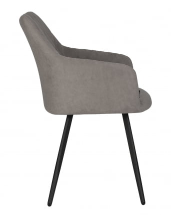 Стул обеденный ДОБРИН РОБЙ велюр Катаниа Кокоа / DOBRIN ROBY Catania Cocoa_2