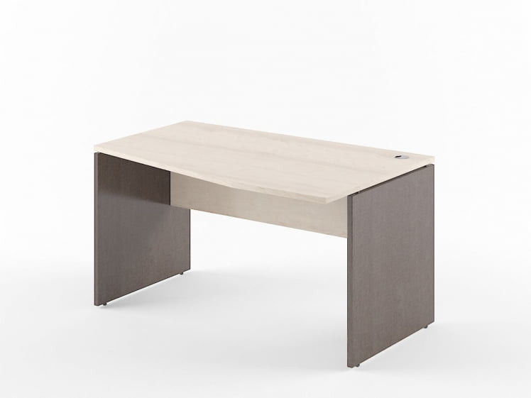 Стол письменный правый КСCТ 169 Р Бук Тиара/Рено / XCT R_0