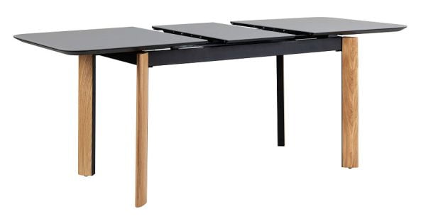 Стол раскладной Комби Гласс 120-150 Аутоматиc Натур/Дэрк матте гласс / Combi Glass Automatic Natur/Dark matte glass_2