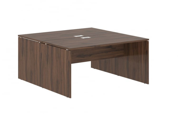 Рабочая станция ЕДИС ЕД2СТ 1580 Дуб Денвер темный Белый / EDIS ED2ST_0