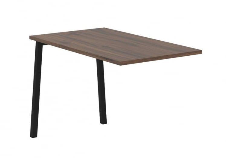 Брифинг-приставка ЕДИС ЕЛБ 1167 Дуб Денвер темный Черный / EDIS ELB_0