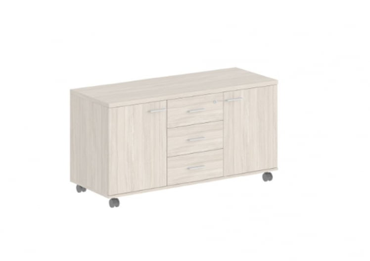 Тумба сервисная с 3-мя ящиками Сигма СГ.621.ОЛ.ОЛ Дуб светлый / Sigma SG.621.OL.OL_0