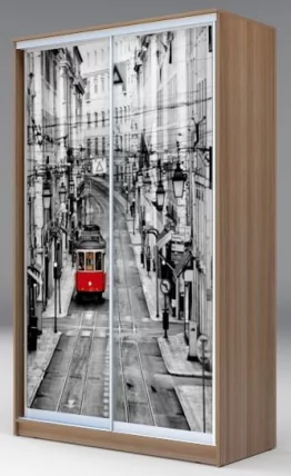 Шкаф-купе Хит-23-12-77 Лондон Ясень шимо темный_0