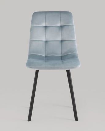 Стул Чиллй велюр серо-голубой 4 шт. / Chilly_1