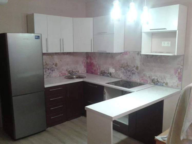 Глянцевый фартук (КОМПОЗИТ) КМ 233 / KM_3