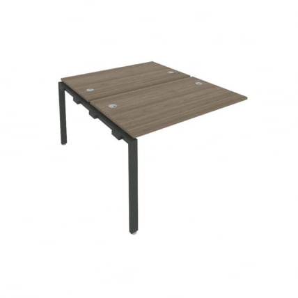 Проходной наборный элемент рабочей станции Метал Сйстем Б.ПРС-СП-2.2 Вяз/Антрацит / Metal System_0