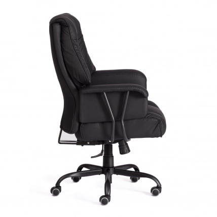 Кресло руководителя БРООКЛЙН кожзам, черный / BROOKLYN_1