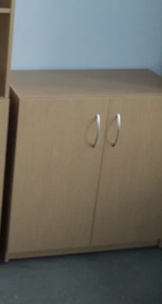 Шкаф с глухими малыми дверьми СР-2В.1 (Легно Светлый) / SR-2W.1_1