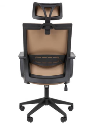 Кресло руководителя Чаирман 545 экокожа Бежевый / Chairman_4