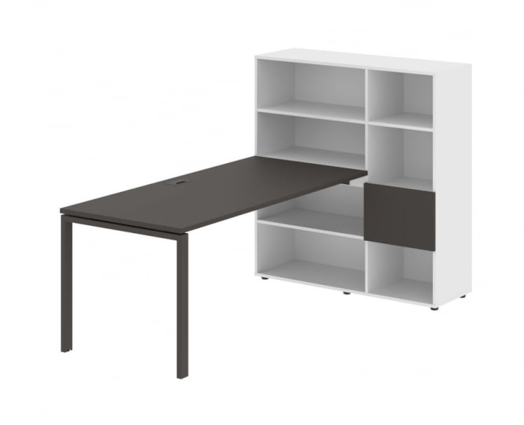 Рабочая станция ЕДИС ЕУРСТ 1217 Мокко Мокко Белый / EDIS EURST_0