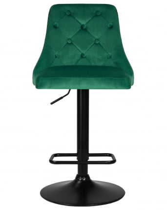 Стул барный ДЖОСЕПХ БЛАCК (зеленый велюр (МДЖ9-88)) / JOSEPH BLACK (MJ9-88))_5