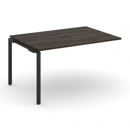 Проходной наборный элемент переговорного стола CОНCЕПТ CН.НПРГ-013 Дуб Мали Черный / CONCEPT CN.NPRG-013_0