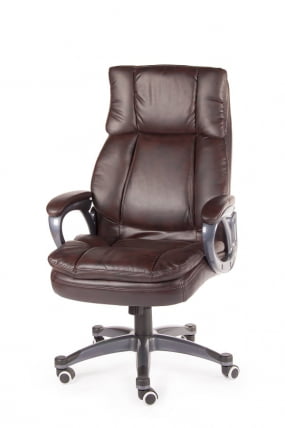 Кресло офисное Мэдисон Х-1182 Коричневая экокожа / H-1182_0