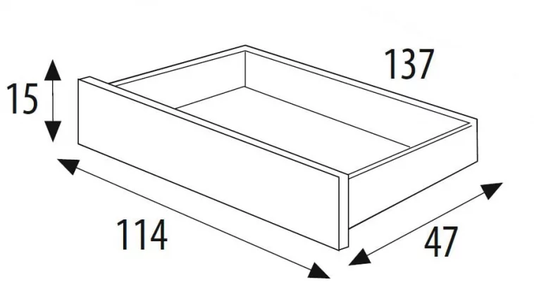 Ящик для кровати 120*60 Микуна CП-1405 чоколате / Micuna CP-1405 chocolate_2