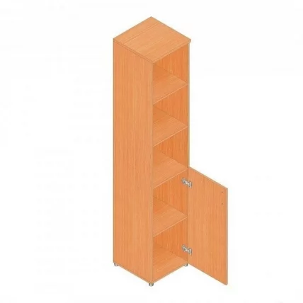 Шкаф для документов узкий Р.П-2 бук Бавария_0