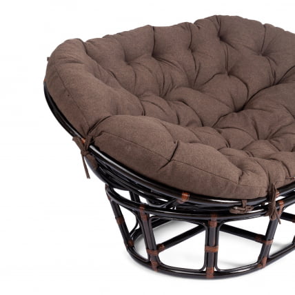 Диван МАМАСАН/МАМАСАН 23/02 В /с подушкой/ подушка 182х119 см, 169х102х80 см, Антикуе бровн (античный черно-коричневый), ткань, коричневый, 3М7 / MAMASAN/МАМАСАН W Antique brown_5