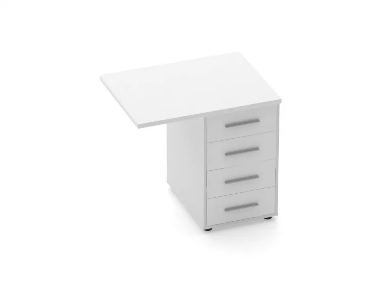 Тумба приставная Дека 9.05.08 Белый / Deka_0