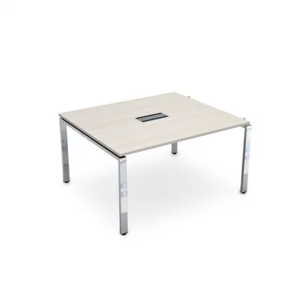 Стол системы БЭНЧ, переговорный, начальный ГЛОСС ЛИНЕ НСПН-П.928 Иворй / GLOSS LINE Ivory_0