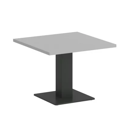 Стол журнальный квадратный ХОМЕ ОФФИCЕ ВР.СП-5-60.2Г Серый/Антрацит металл / HOME OFFICE VR.SP-5-60.2G_0
