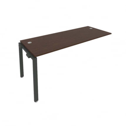 Проходной наборный элемент рабочей станции Метал Сйстем Б.ПРС-СП-1.5 Венге/Антрацит / Metal System_0